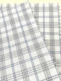 BC3599 有机棉格纹，水洗加工。[面料] Cosmo Textile 更多图片