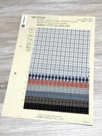 BC3599 有机棉格纹，水洗加工。[面料] Cosmo Textile 更多图片