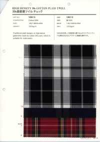 V8615 30单线 高密度 斜纹格纹[面料] VANCET 奔时代 其他图片