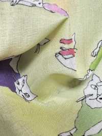 SHU-110-2 60精纺细布喷墨 PT Cats[面料] HOKKOH北高 更多图片