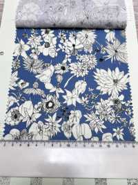 SHU-100-1 60精纺细布喷墨 PT 花卉雨[面料] HOKKOH北高 更多图片