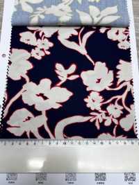 7027-810-1 CR缎纹花卉图案[面料] HOKKOH北高 更多图片