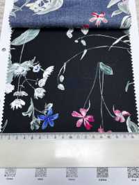 7027-815-2 较大的CR精纺细布植物和花卉[面料] HOKKOH北高 更多图片