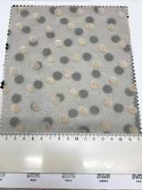 3025-1911-1 75d雪纺长款植绒随机圆点[面料] HOKKOH北高 其他图片