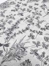 7027-615-1 60精纺细布9088 线描植物[面料] HOKKOH北高 其他图片
