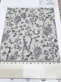 7027-615-1 60精纺细布9088 线描植物[面料] HOKKOH北高 其他图片
