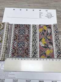 7027-618-3 60号精纺细布9088 柠檬条纹[面料] HOKKOH北高 更多图片