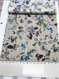 4027-660-5 60精纺细布水彩花卉[面料] HOKKOH北高 更多图片