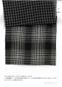 7777 深色格纹斜纹亚麻布[面料] FINE TEXTILE 更多图片