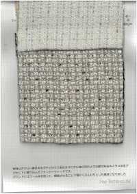 8841 亮片结花式粗呢[面料] FINE TEXTILE 更多图片