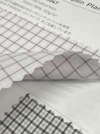 3SG047 有机棉府绸格纹[面料] CHAMBRAY 更多图片