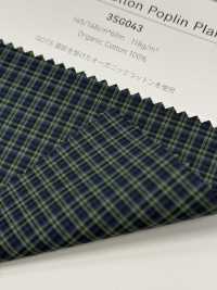 3SG043 有机棉府绸格纹[面料] CHAMBRAY 更多图片