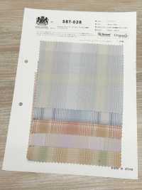 SBT-028 40/1有机天丝™莱赛尔纤维斜纹格纹[面料] 桑村纤维 更多图片