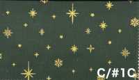 AP65802 Merry Christmas GOLD 印花坯布（卷装）[面料] Cosmo Textile 其他图片