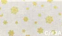 AP65802 Merry Christmas GOLD 印花坯布（卷装）[面料] Cosmo Textile 其他图片