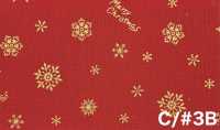 AP65802 Merry Christmas GOLD 印花坯布（卷装）[面料] Cosmo Textile 其他图片