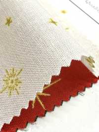 AP65802 Merry Christmas GOLD 印花坯布（卷装）[面料] Cosmo Textile 其他图片