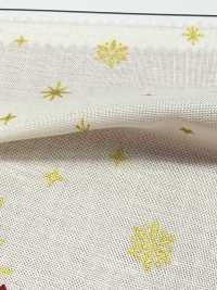 AP65802 Merry Christmas GOLD 印花坯布（卷装）[面料] Cosmo Textile 其他图片