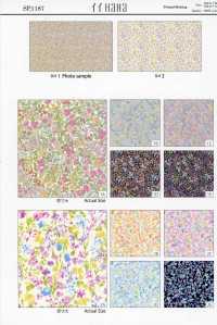 SP1187 小花 坯布印花（卷装）[面料] Cosmo Textile 其他图片