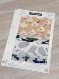 SP6513 Gyu Gyu Animal 印花 牛津（整卷）[面料] Cosmo Textile 其他图片