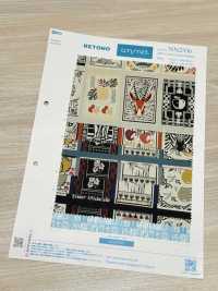 NN2336 RETONO un/nö 非洲拼布印花 坯布（整卷）[面料] Cosmo Textile 其他图片