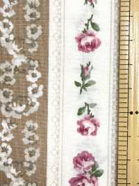 RU2530 RURU BOUQUET Rose Wreath 印花坯布（整卷）[面料] Cosmo Textile 其他图片