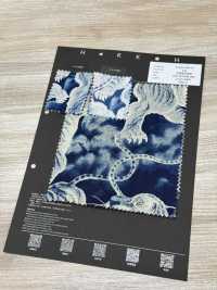 5-IDG-HDPT5 麻 ID拔染手捺染印花[面料] HOKKOH北高 其他图片