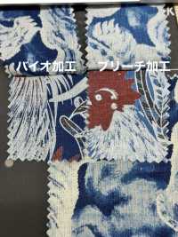 5-IDG-HDPT5 麻 ID拔染手捺染印花[面料] HOKKOH北高 其他图片
