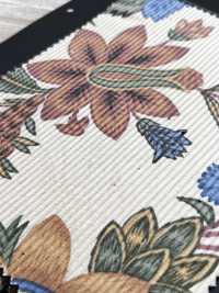 5024-1380-1 8W 灯芯绒 宽幅 植物图案[面料] HOKKOH北高 其他图片