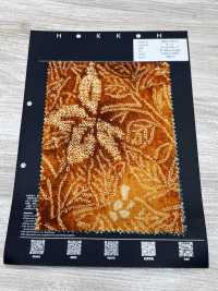 5026-1375-5 80支精纺细布 Miracle Wave 扎染调和花[面料] HOKKOH北高 其他图片