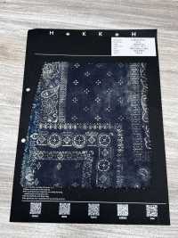 5-SILK-PT2-1 14姆米 真丝斜纹 头巾并缝布[面料] HOKKOH北高 其他图片