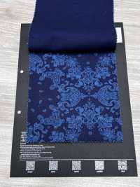 5-WABASH-DRL 靛蓝 拔染 波点/头巾纹/斑点格子/飞菱形[面料] HOKKOH北高 其他图片