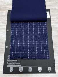 5-WABASH-DRL 靛蓝 拔染 波点/头巾纹/斑点格子/飞菱形[面料] HOKKOH北高 其他图片