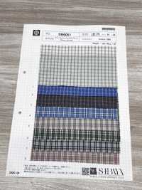 SB6051 有机迷你格纹平纹布水洗加工[面料] 柴屋 其他图片