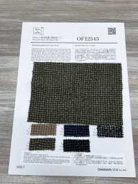 OFI2545 凹凸麻羊毛千鸟格[面料] 小原屋纤维 其他图片