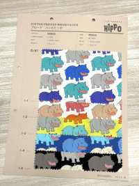 850620 平纹布 Happy Hippo[面料] VANCET 奔时代 其他图片