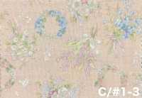 850624 平纹 未漂白棉 露露迪罗曼 复古花束[面料] VANCET 奔时代 其他图片