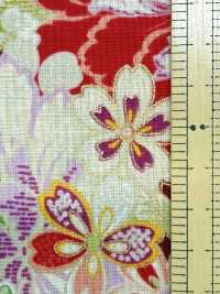 850629 斯凯亚 花金和图案 花蝶风月[面料] VANCET 奔时代 其他图片