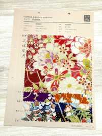 850629 斯凯亚 花金和图案 花蝶风月[面料] VANCET 奔时代 其他图片