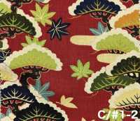 850630 斯凯亚 花金和图案 升松[面料] VANCET 奔时代 其他图片