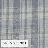 SB9R236 有机抽褶格纹[面料] 柴屋 其他图片