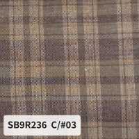 SB9R236 有机抽褶格纹[面料] 柴屋 其他图片