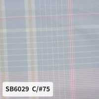 SB6029 褪色大格纹水洗加工[面料] 柴屋 其他图片
