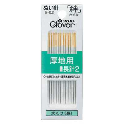18002 缝纫针　絆厚布用　长针2　G2