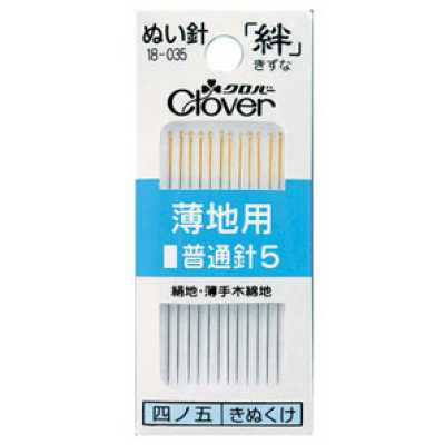 18035 缝针　薄地用　普通针5　B5