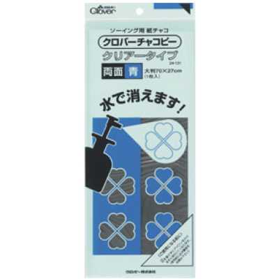 24131 克洛巴查科比　透明型　双面蓝