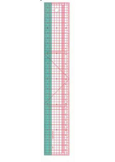 25053 方格直尺30cm