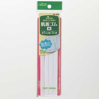 26028 内衣松紧带＜白＞