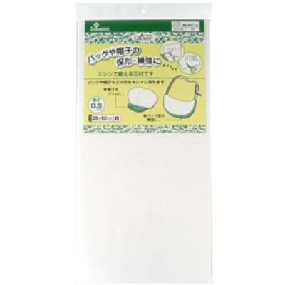 57356 箱包·帽子用聚乙烯芯材　0.5mm　白色