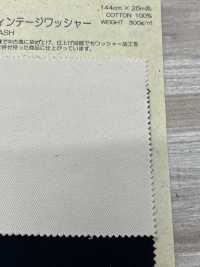 BD3991 经典奇诺布复古洗衣机[面料] Cosmo Textile 日本 更多图片